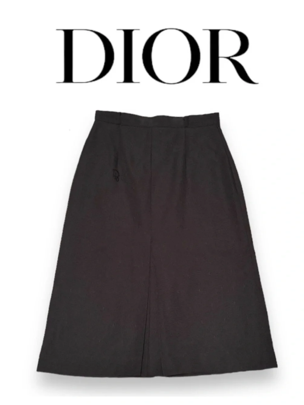 DIOR | A-Line Midi Skirt - Picture 1 of 5